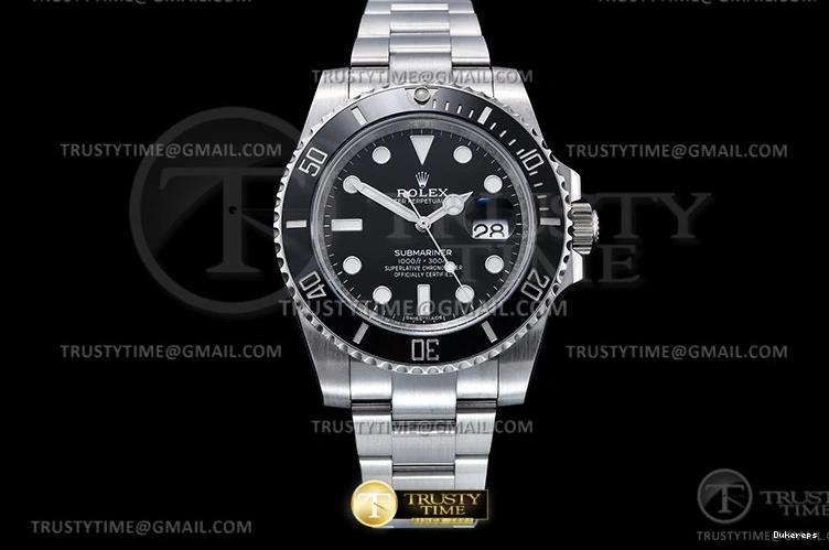 Blk 116610LN 904L VS3135 SS SS CLEAN Submariner ROLSUB0417A – V2 1031